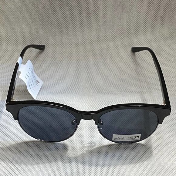 Joe’s Jeans‎ Round Rim Cat Eye Sunglasses Black New main image 5
